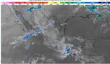 Satélite GOES Este Tope de Nubes México