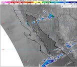 Satélite GOES Este Tope de Nubes Noroeste de México